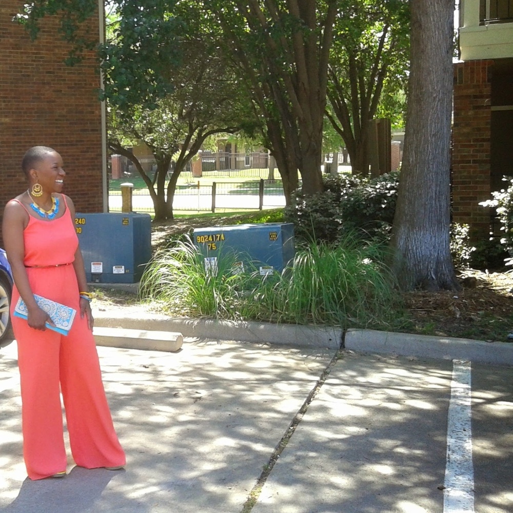 Coral Jumpsuit